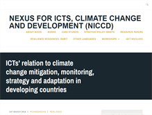 Tablet Screenshot of niccd.org